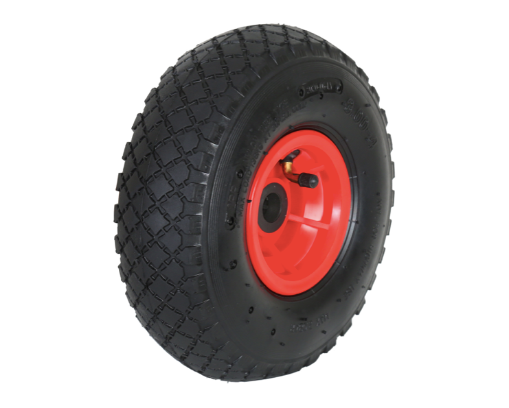 FROSAL Ersatzrad - Rad Nabe 20mm/60mm für Bollerwagen oder Sackkarre mit Achsbefestigung