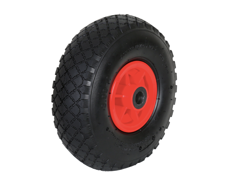 FROSAL Ersatzrad - Rad Nabe 20mm/60mm für Bollerwagen oder Sackkarre mit Achsbefestigung