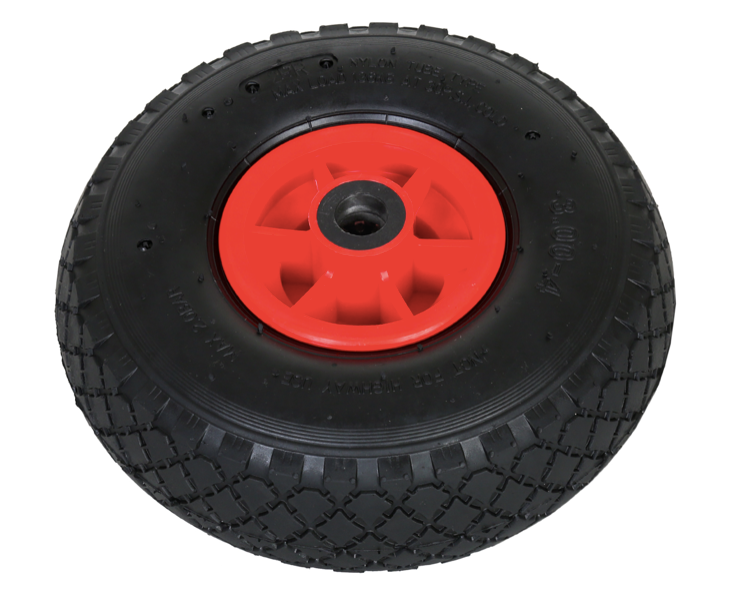 FROSAL Ersatzrad - Rad Nabe 20mm/60mm für Bollerwagen oder Sackkarre mit Achsbefestigung