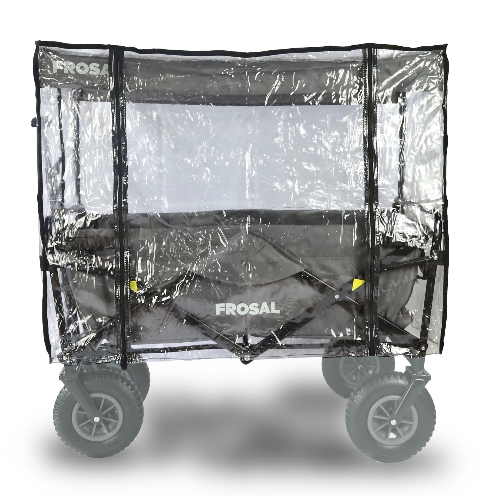 FROSAL Regenverdeck für Bollerwagen Nick Regenschutz