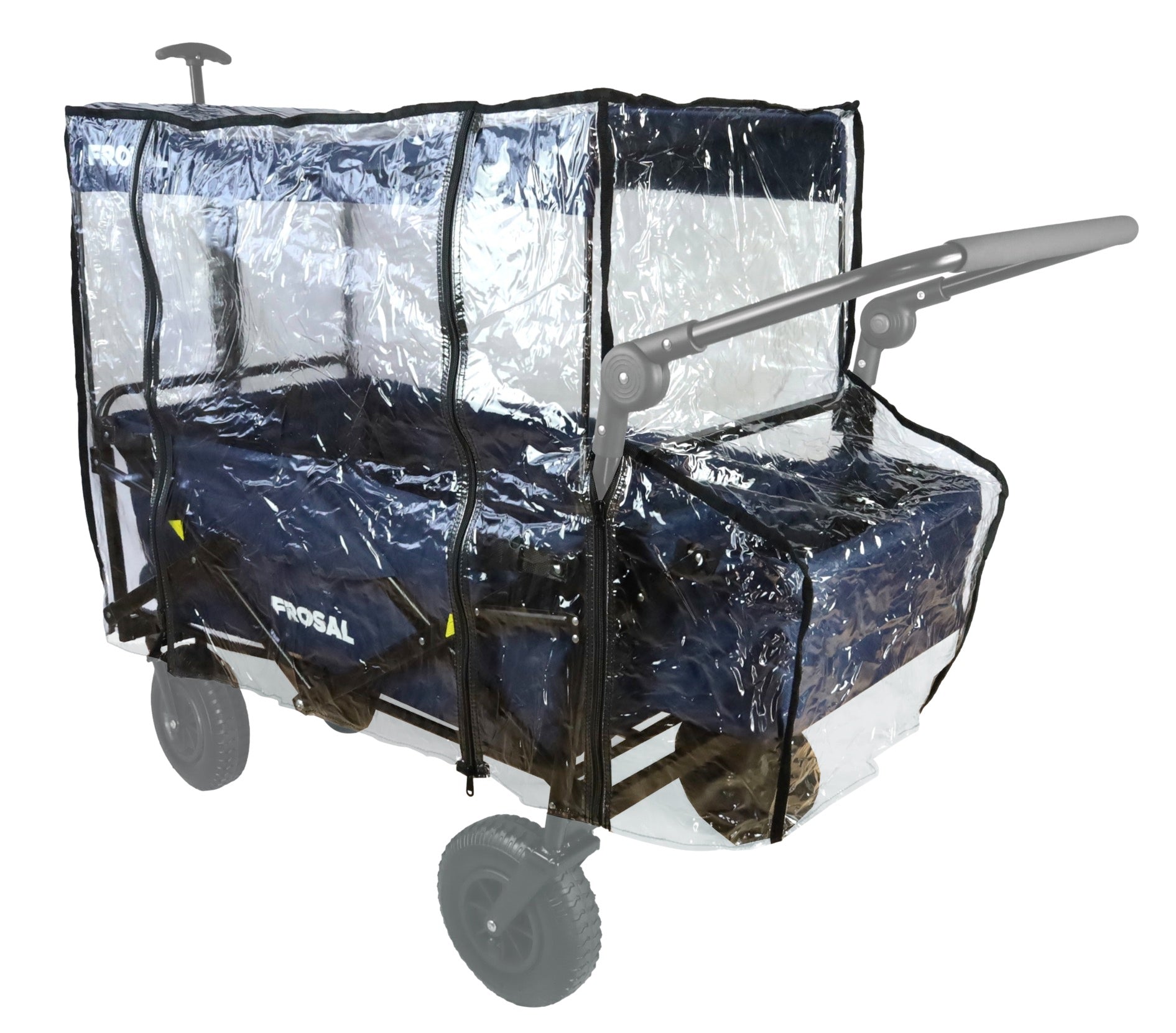 FROSAL Regenverdeck für Bollerwagen Nick PRO Regenschutz
