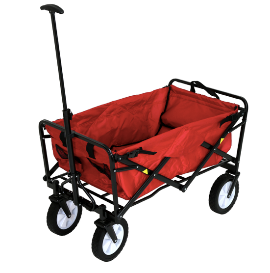 FROSAL Bollerwagen Lars faltbar mit Dach