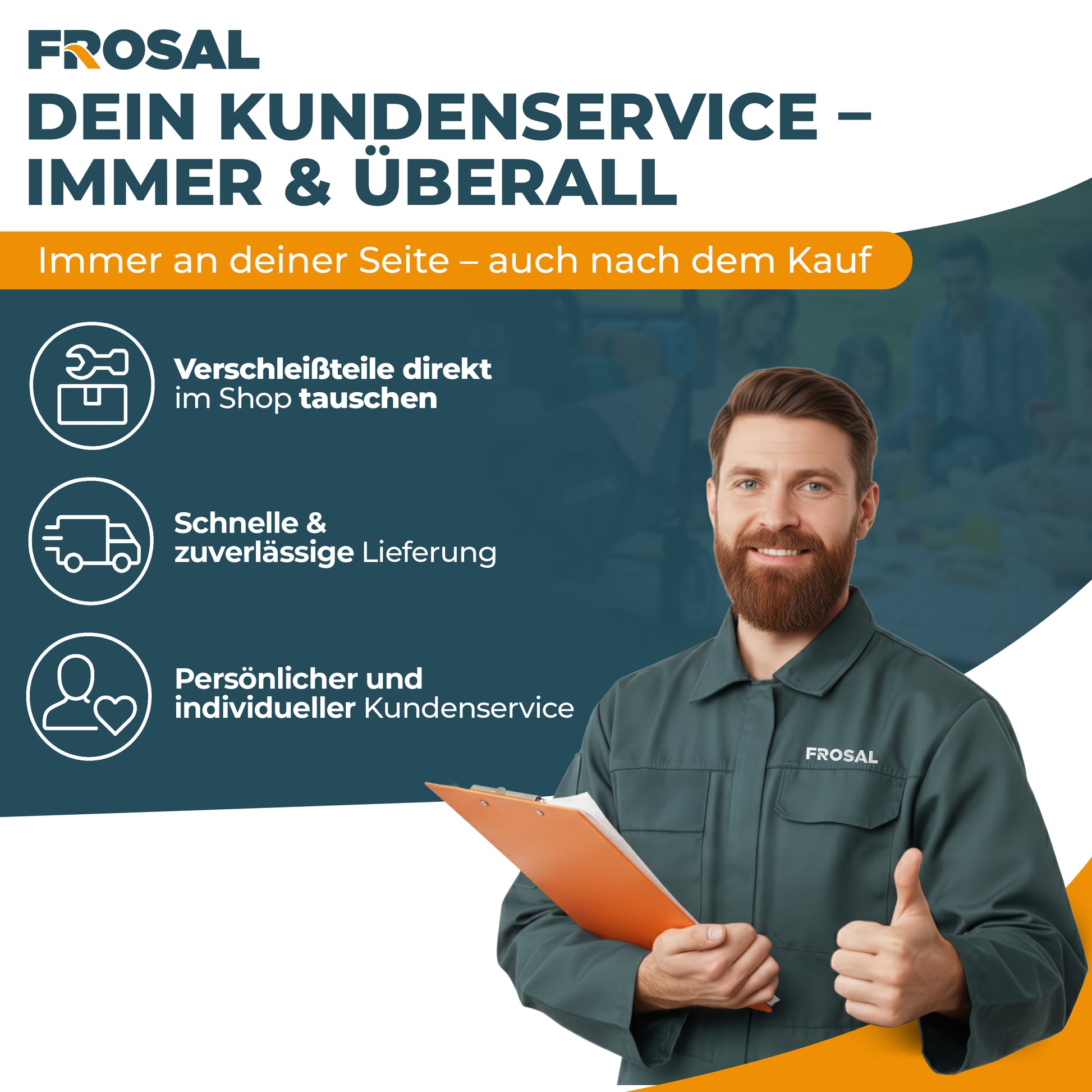 FROSAL Faltbarer Bollerwagen Leo grau mit Luftreifen