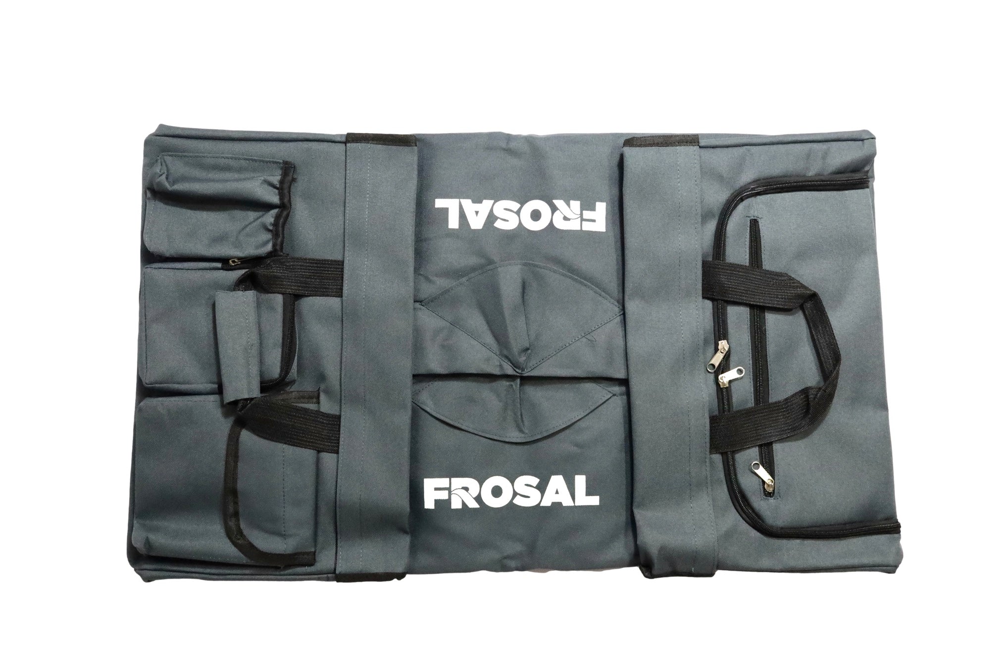 FROSAL Stoff-Bezug Bollerwagen Leo in grau