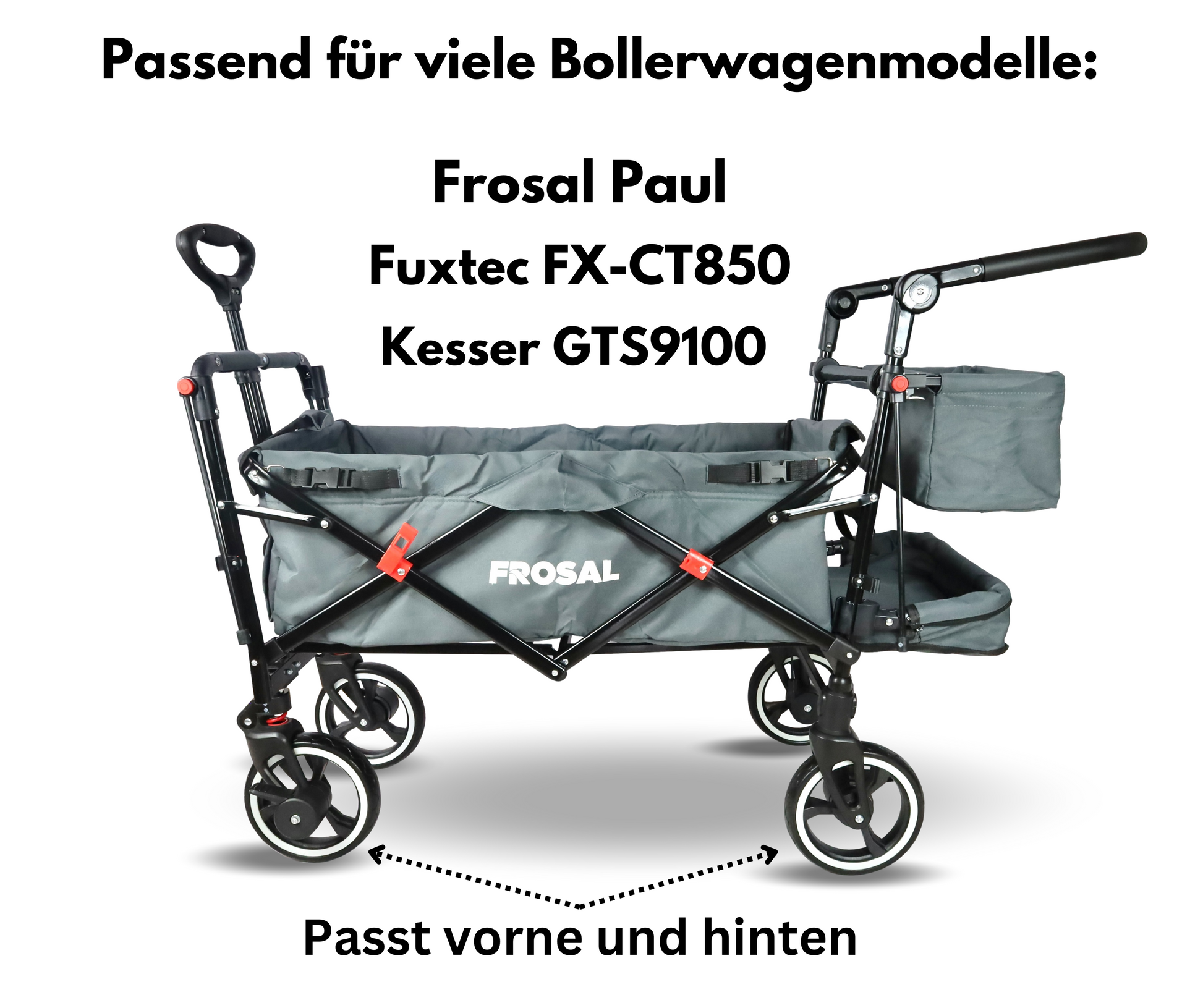 FROSAL Ersatzrad für Frosal Bollerwagen Paul