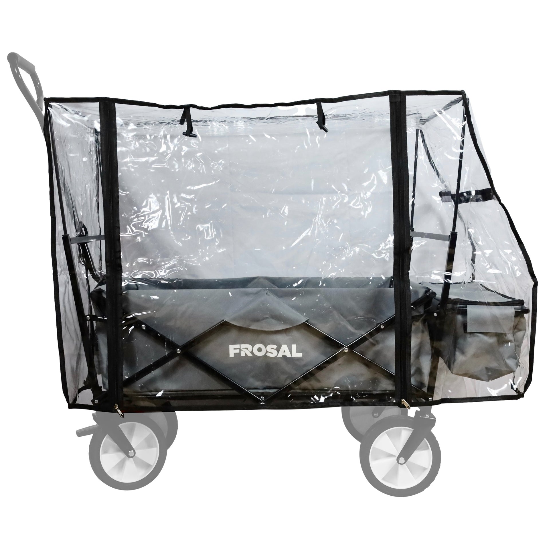 FROSAL Regenverdeck Bollerwagen Max Regenschutz