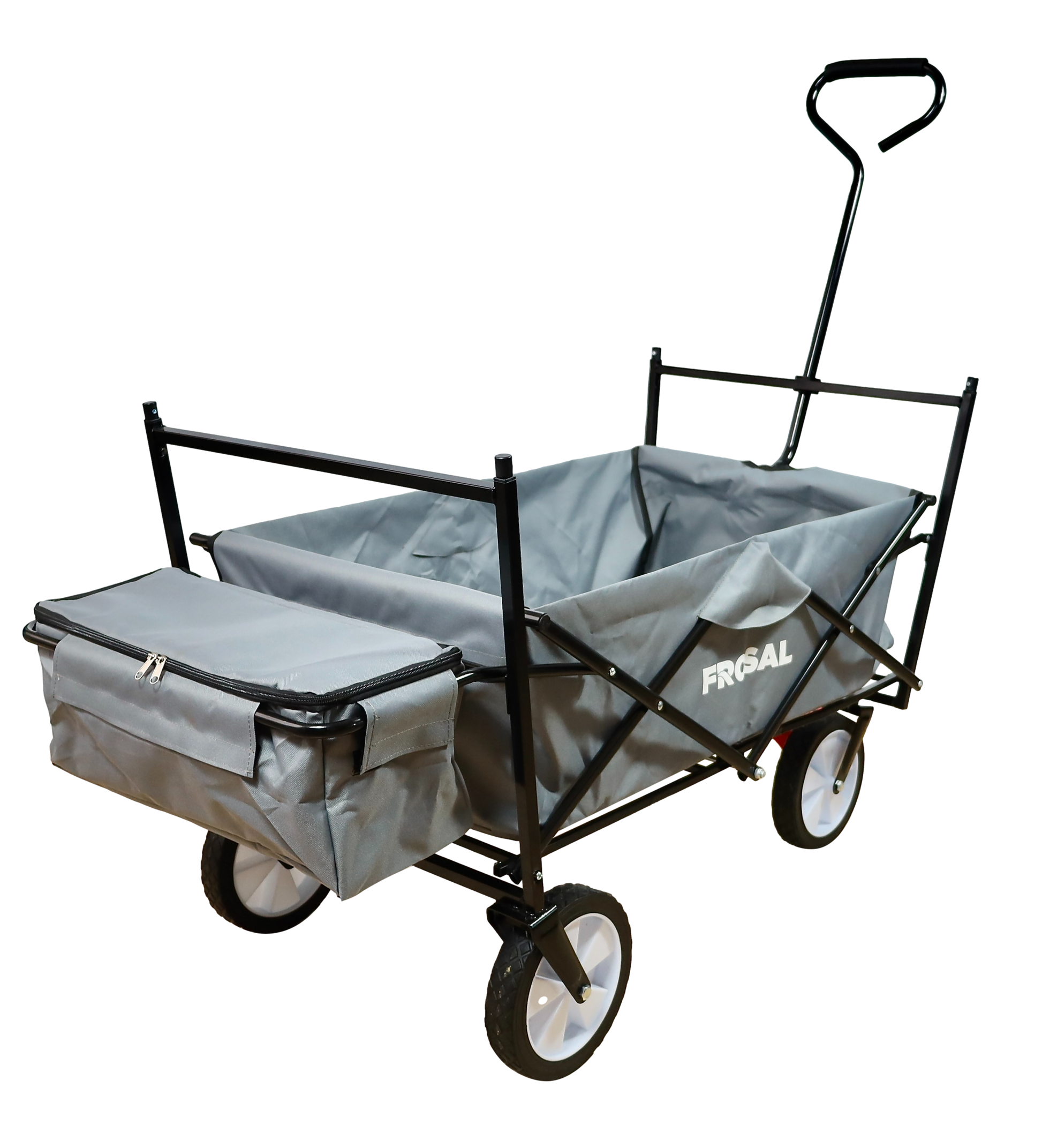 FROSAL Faltbarer Bollerwagen Max mit Sonnendach