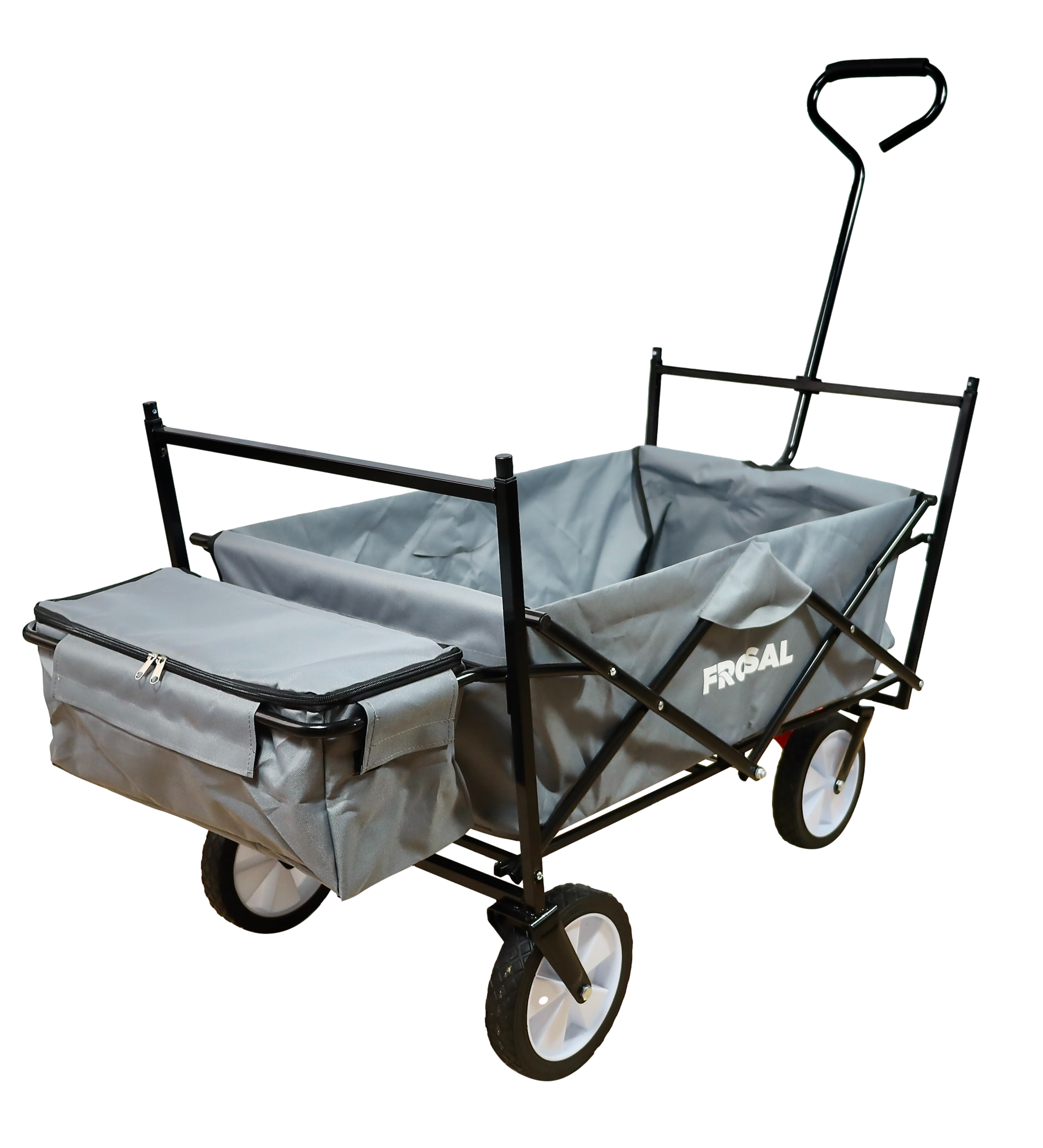 FROSAL Faltbarer Bollerwagen Max mit Sonnendach