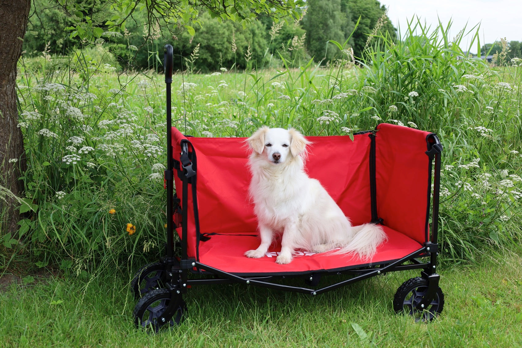 FROSAL Bollerwagen Bruno rot